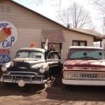 Cars on Seligman - Route 66